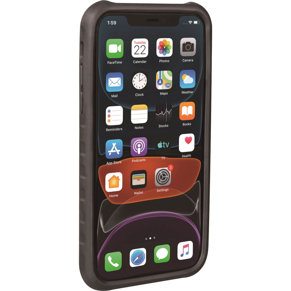 Topeak ridecase iPhone 11 zw grs los