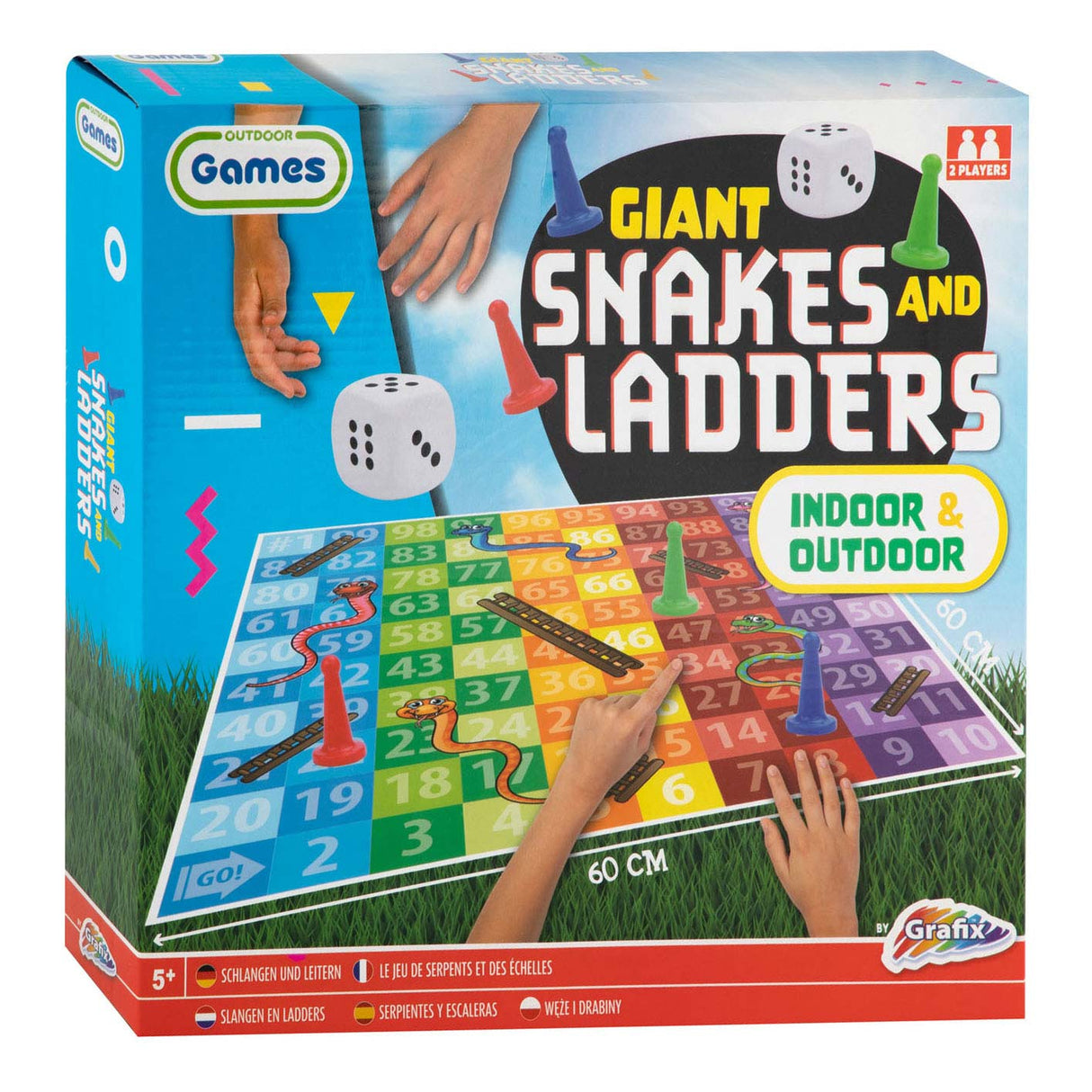 Creative Craft Group Giant Snakes Snakes Ladders Game