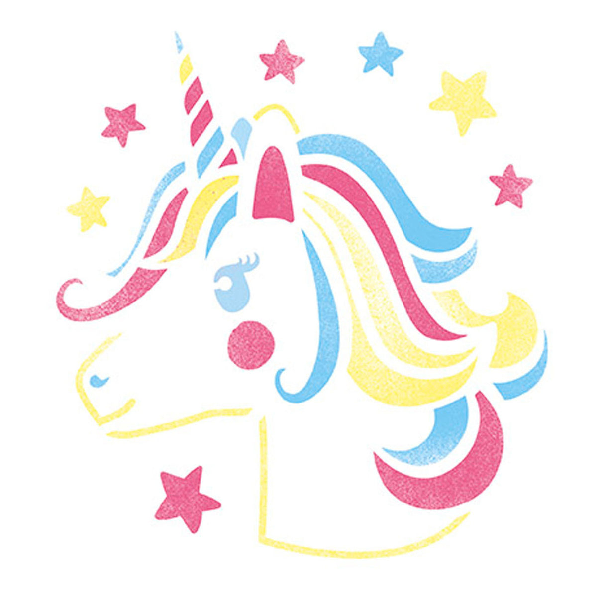 Totum enhjørning blærepinner med shabons