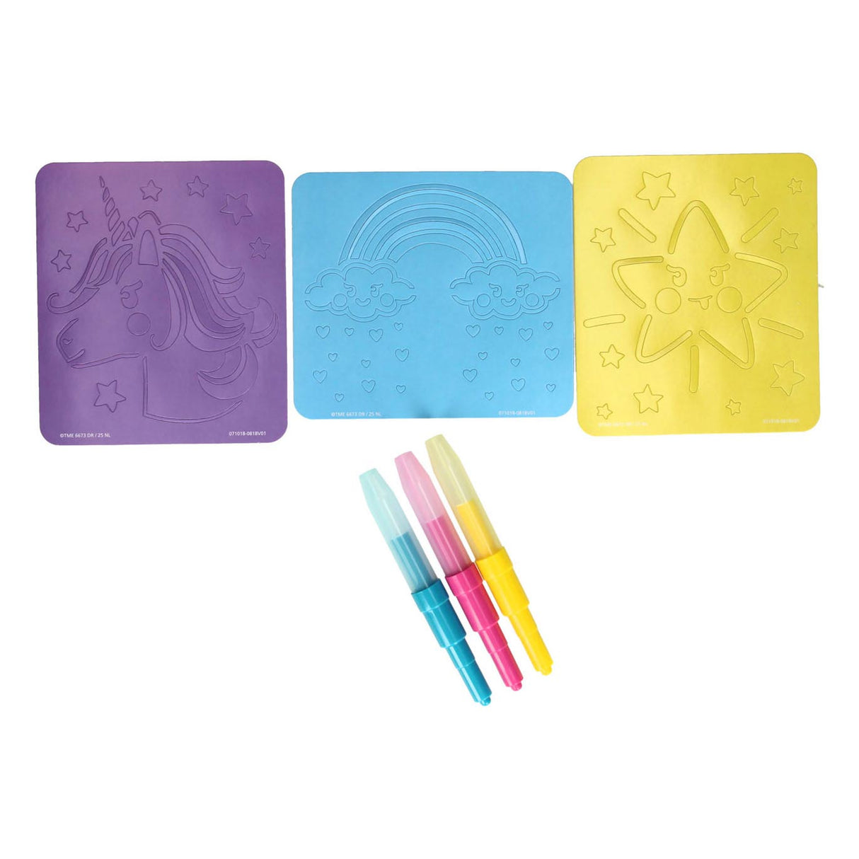 Totum enhjørning blærepinner med shabons