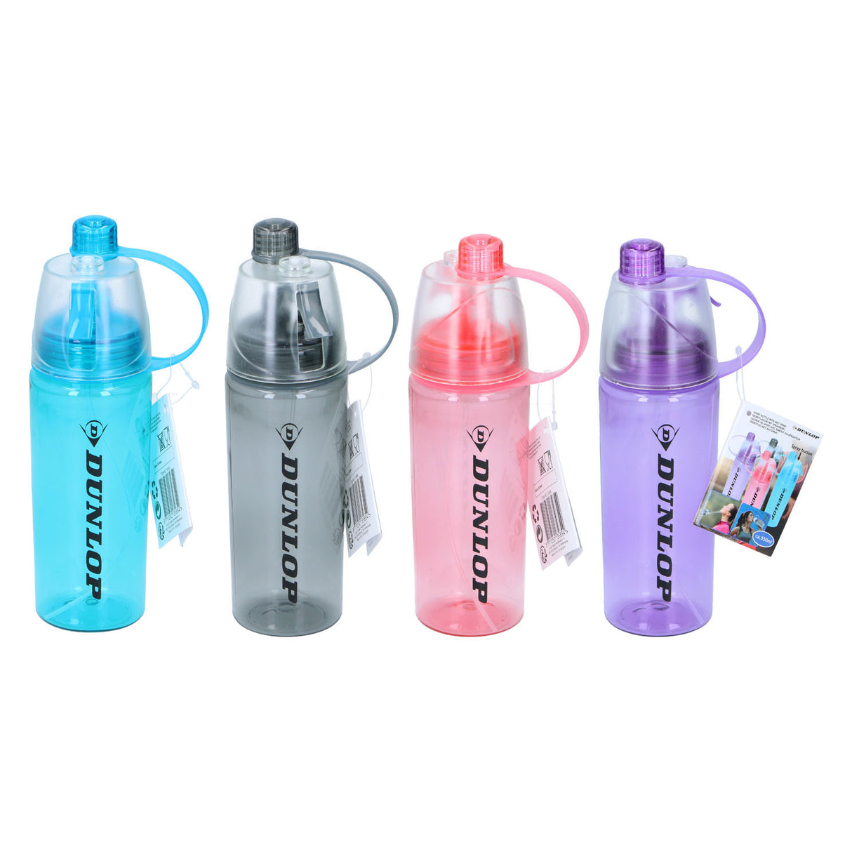 Dunlop dricksflaska och dimspray