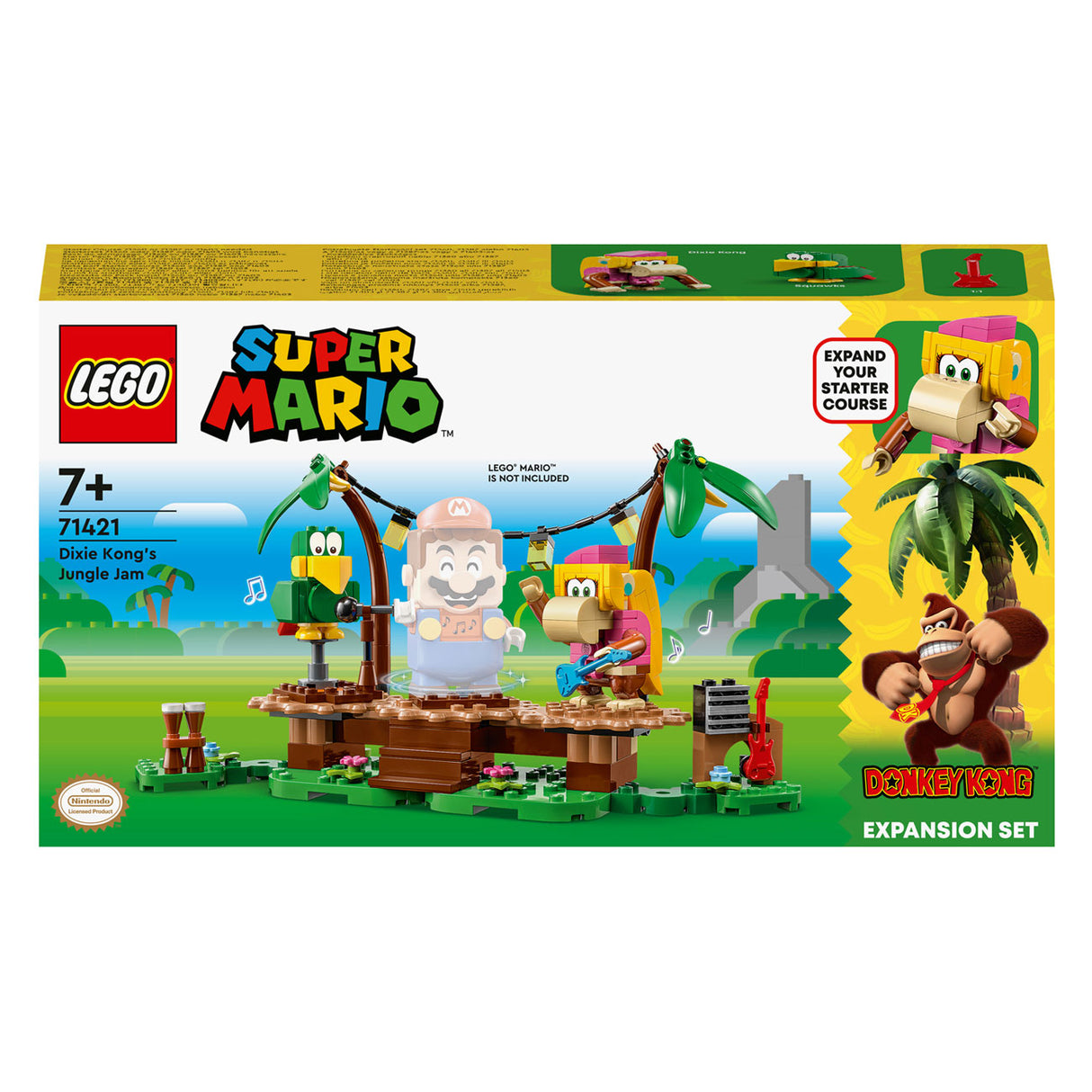 LEGO LEGO SUPER MARIO 71421 Udvidelsessæt: Dixie Kongs Jungleshow