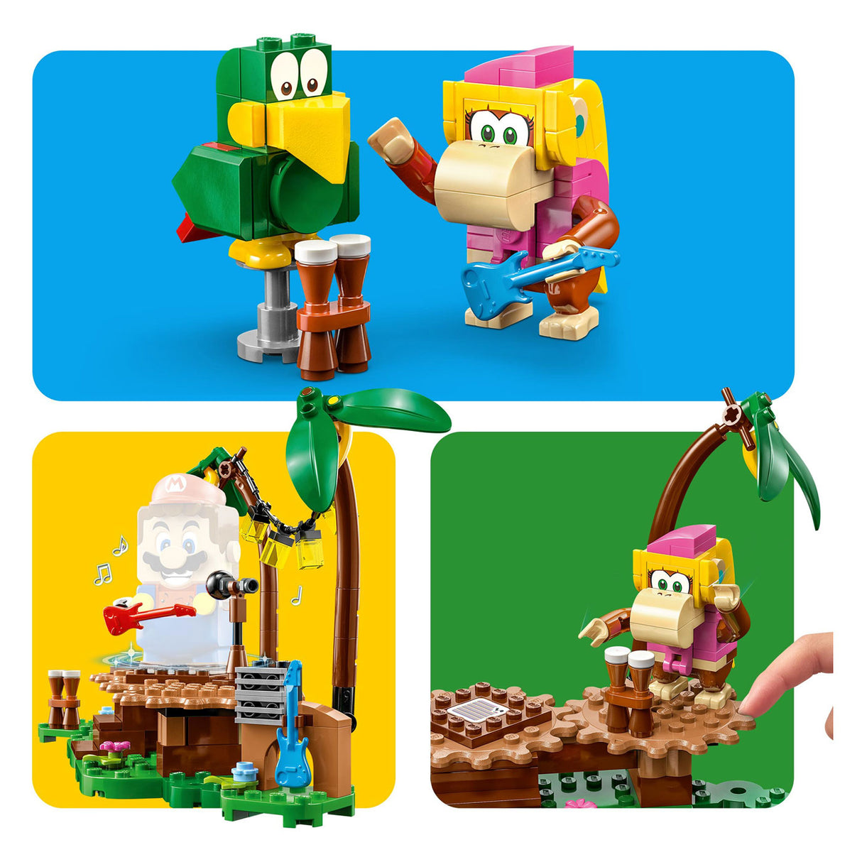 LEGO LEGO SUPER MARIO 71421 Udvidelsessæt: Dixie Kongs Jungleshow