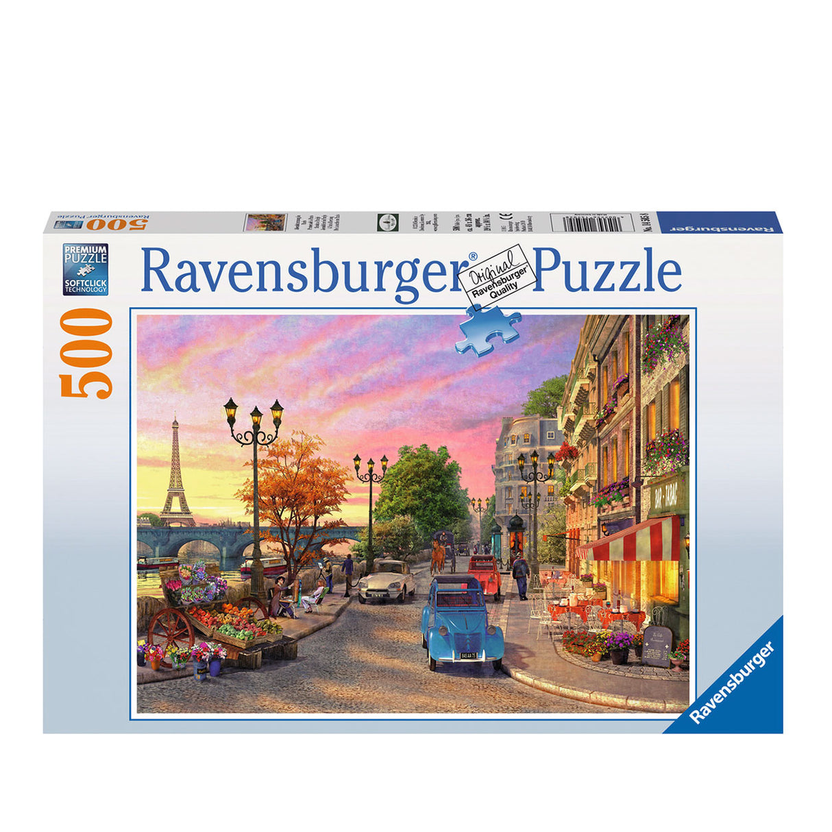 Večerno vzdušje Ravensburgerja v Parizu 500ST.