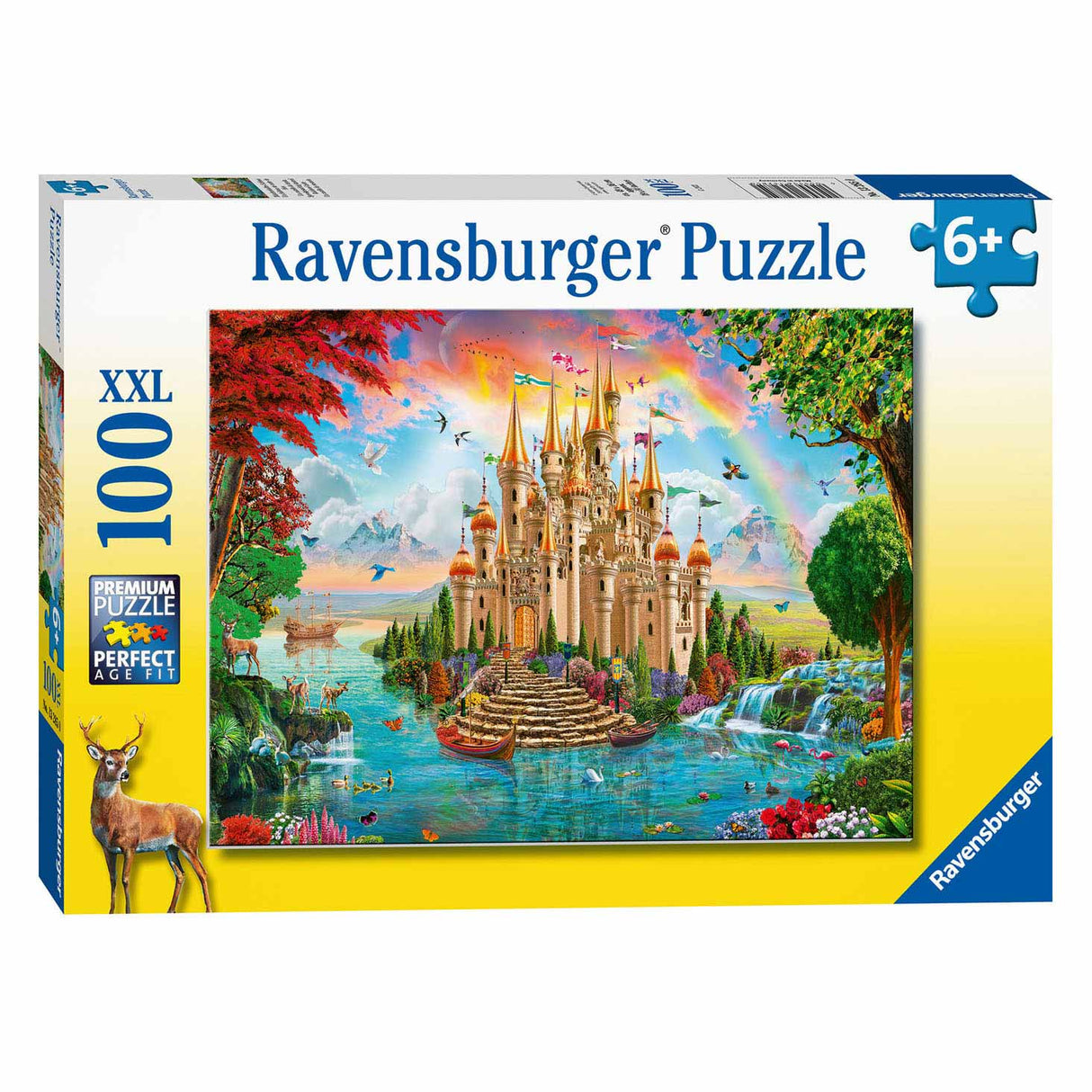 Ravensburger Fairytale -lignende Castle of Play -puslespil, 100 .. Xxl