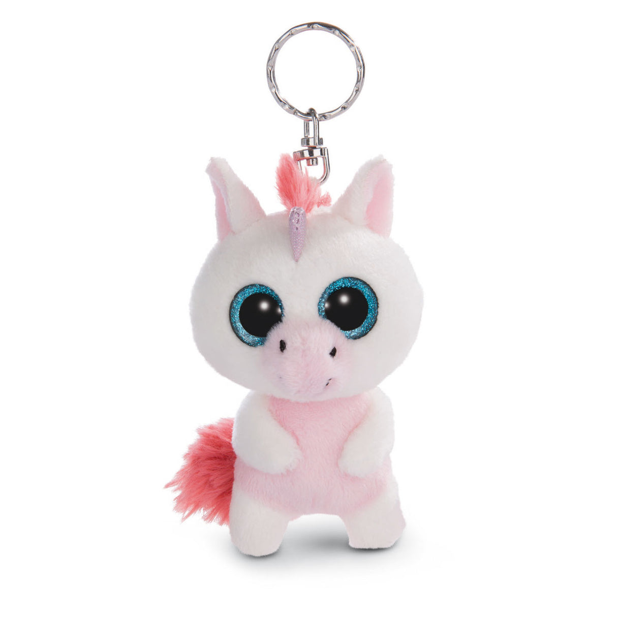 NICI GLUBSCHIS PLUCHEN KEYCHAIN EENHOORN-SIGNIFICATION, 9CM