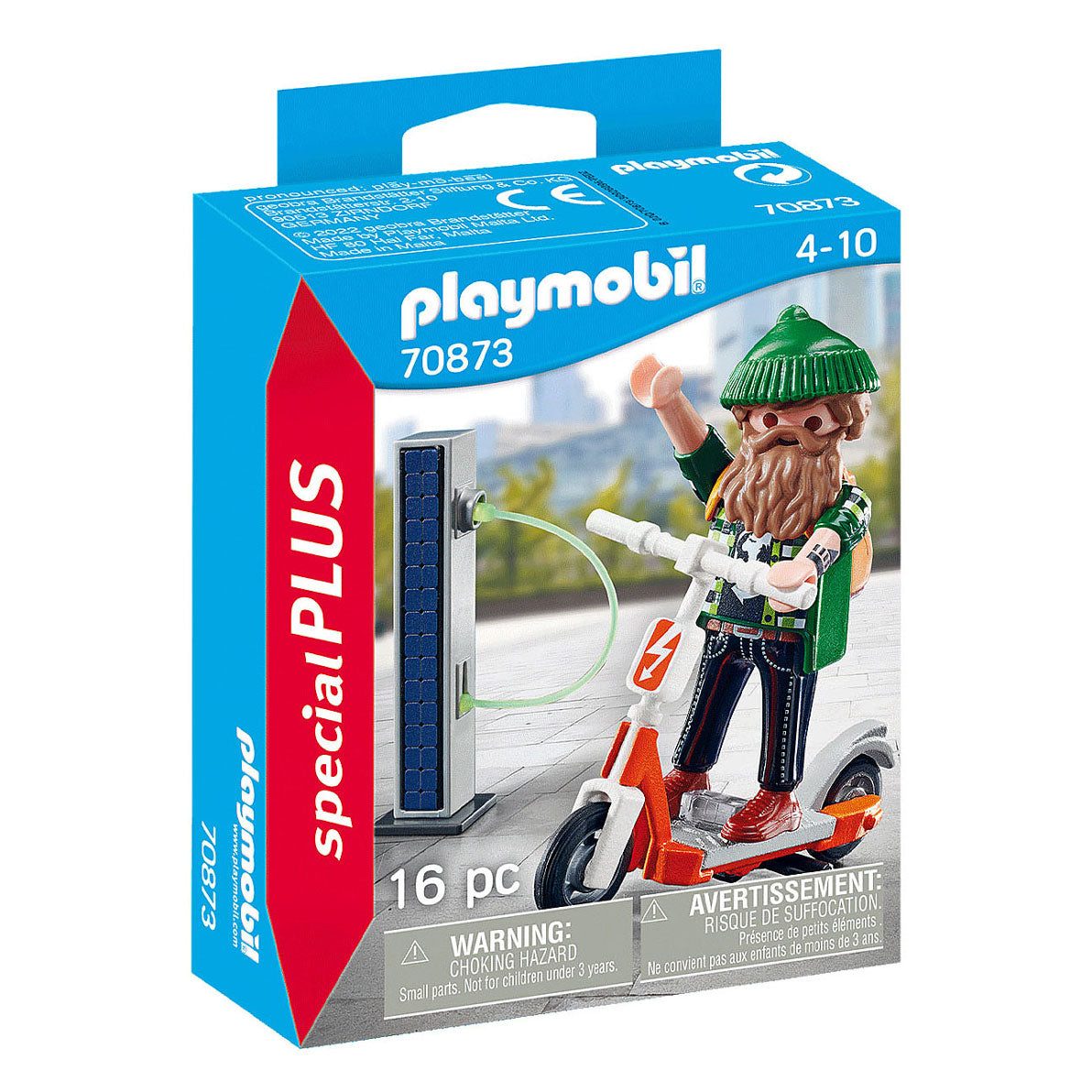 PlayMobil Specials hipster con e-scooter 70873