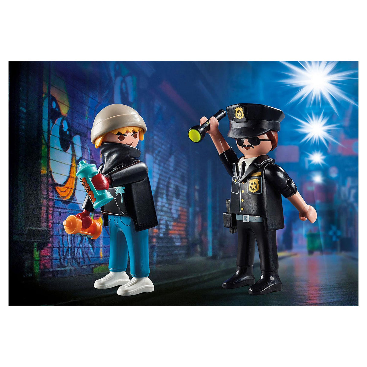 Playmobil City Action Duopack Police Officer and Sprinkler 70822