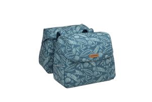 Ny ny Joli Double Bicycle Bag, Water -Repellent, 37L, Forest Blue