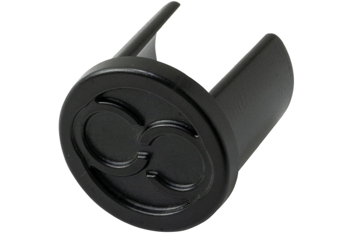Close The Gap External Bar Plug Bumper - Lightweight, Black, 8 Grams