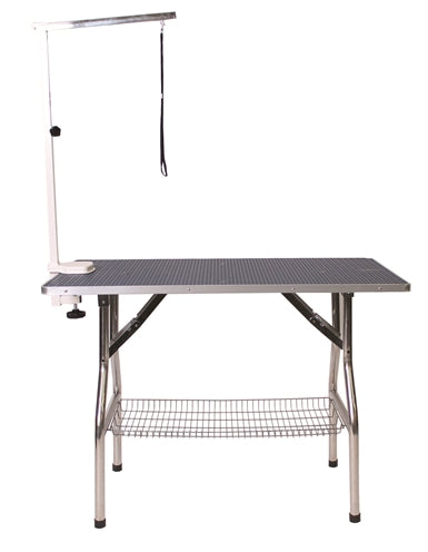 Tools-2-Groom Trim Tablelable pliable avec support