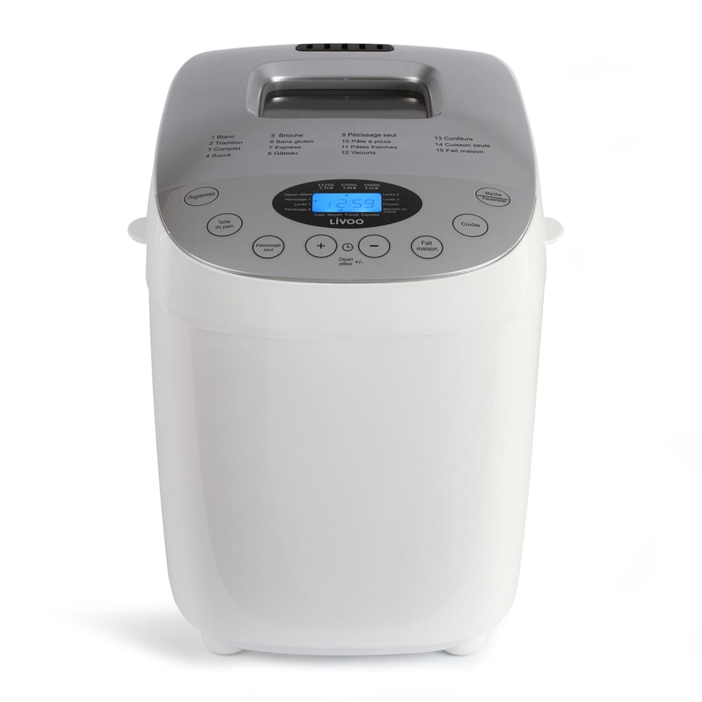 Livoo Livoo Bread Maker 850 W bianco
