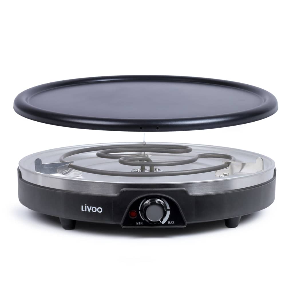 Livoo Livoo Crêpe Maker XXL black Ø 38 cm black