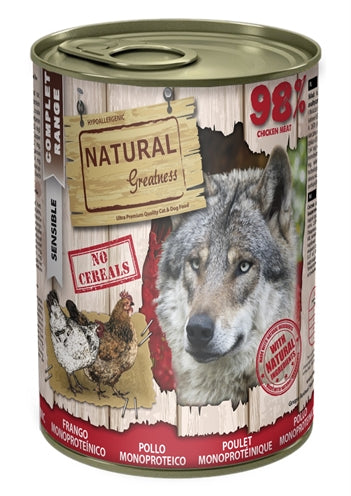 Grandeza natural receta de pollo monoproteico