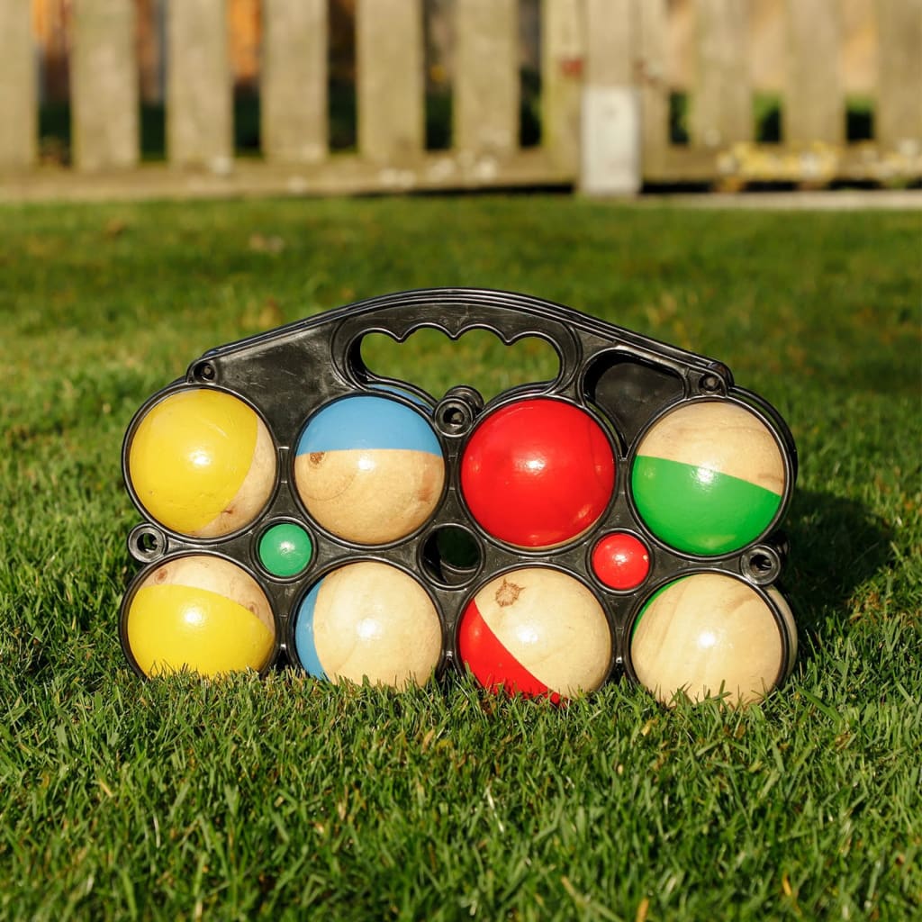 Hallo Hi 10-teilig Jeu de Boulesset Wood