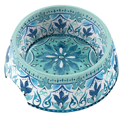 Tarhong Dog Bowl Gibraltar Melamine Blue