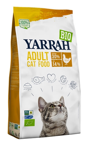 Yarrah Katze Bio -Hühnchenbrocken