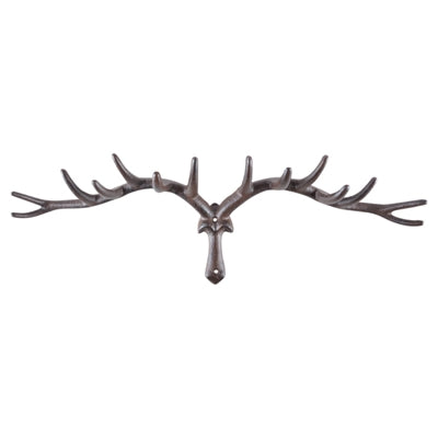 Best for boots Coat rack deer antler cast iron