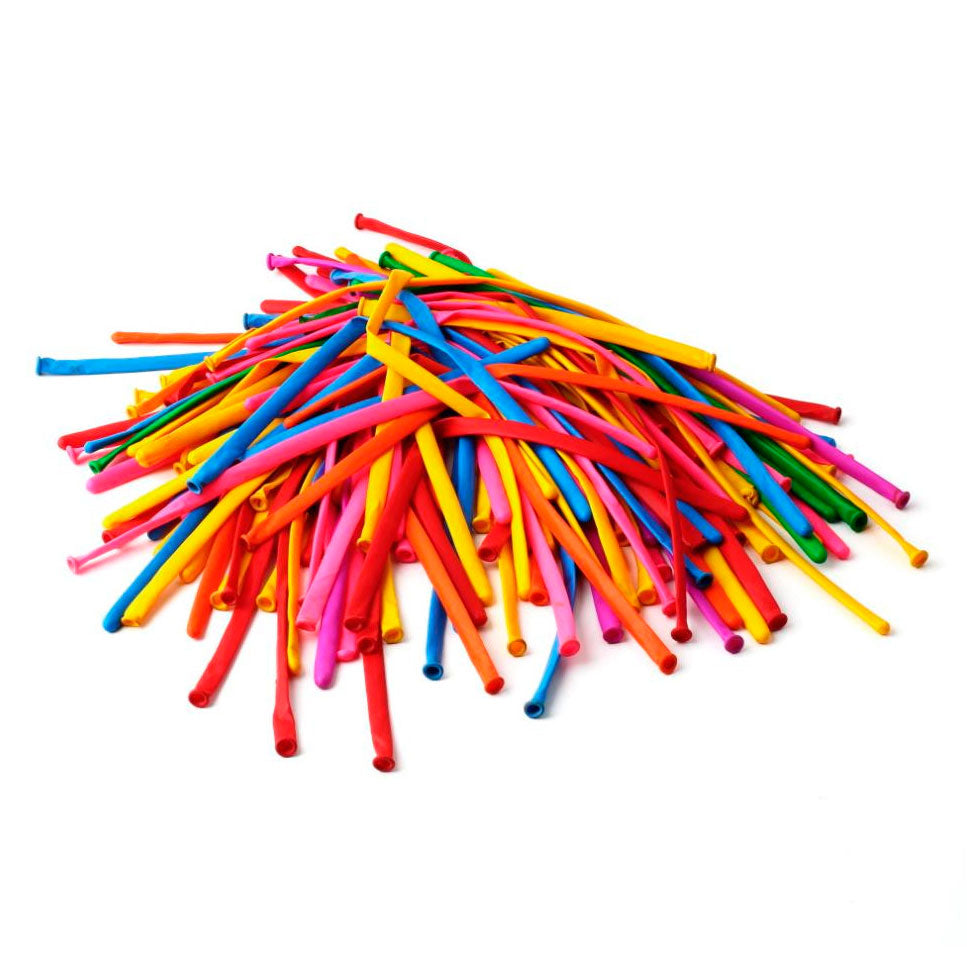 Folat bv farvede modelleringsballoner, 100 ..