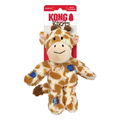 Kong Wild Knots Giraffe Yellow