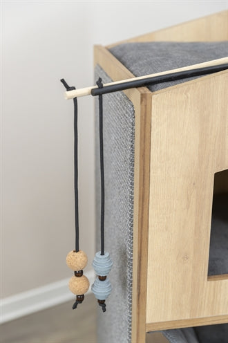 Trixie Cat Toys Play Rod s Halter CityStyle Felt Wood