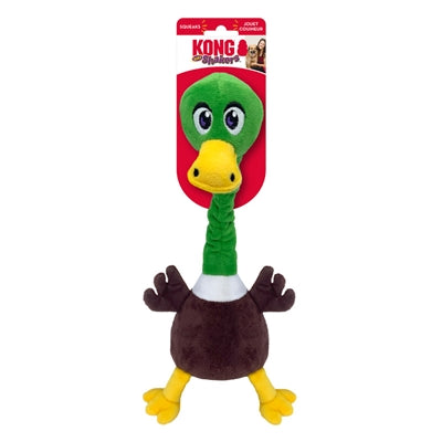 Kong Shakers bobz duck with squeak green