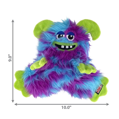 Kong Frizzle Razzle con pitido y sonido de arrugas reforzadas