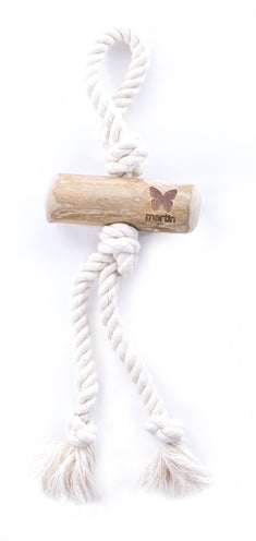 Martin CoffeeHout -Zugspeels Flostouw mit zwei Kordeln