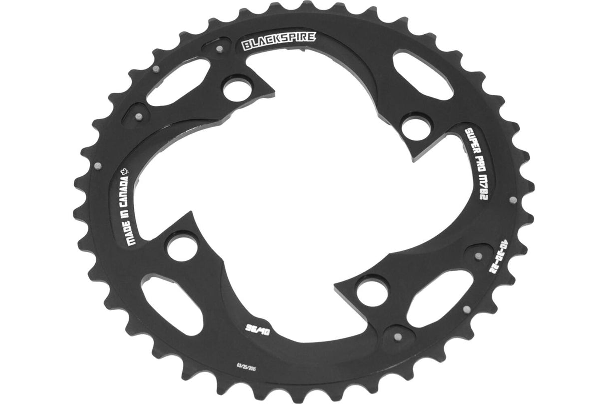 Schwarzgepressigungsblatt MTB Super Pro 96 42 Schwarz