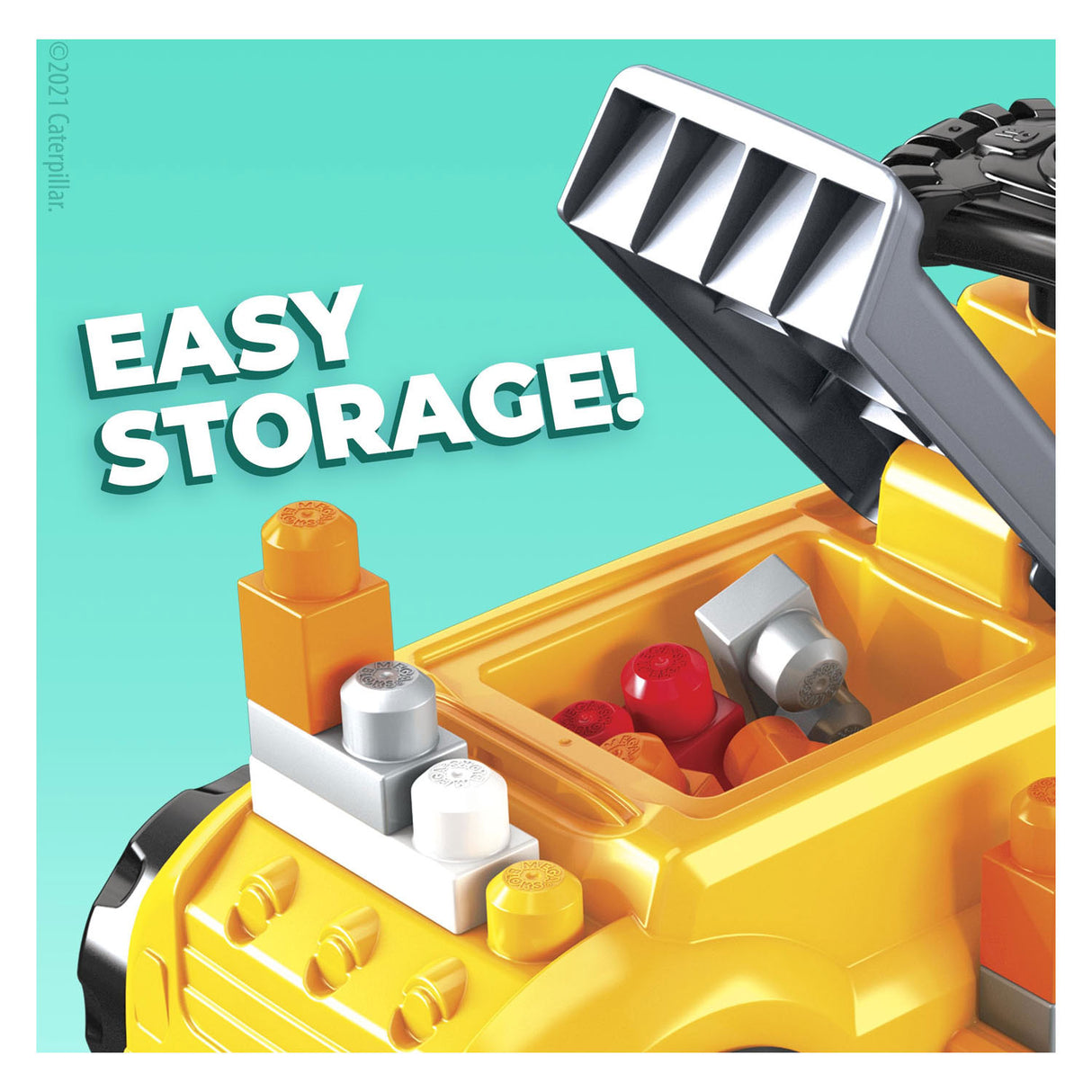 Mega Bloks CAT Build 'n Ride-on with Blocks