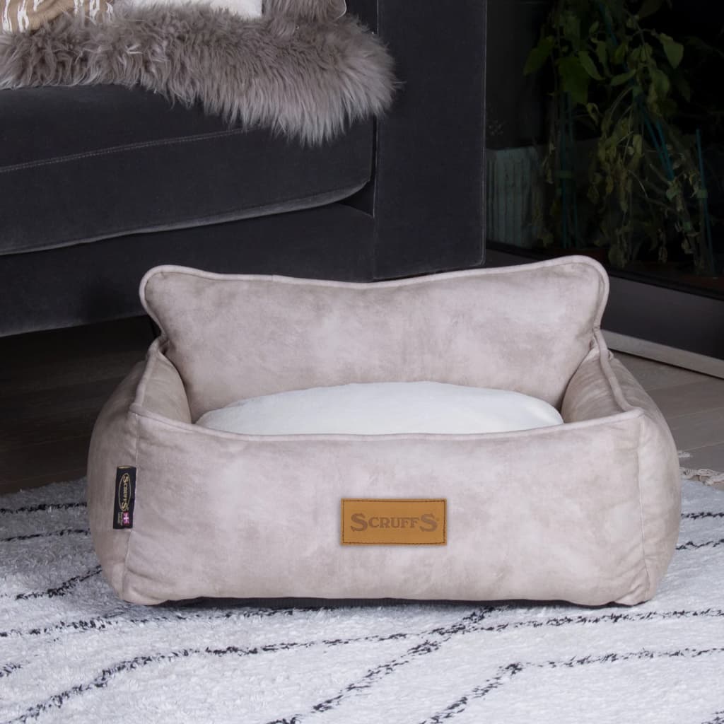 Scruffs Tramps Scruffs Tramps Bank de perros Kensington Tamaño M 60x50 cm de crema -Corionado