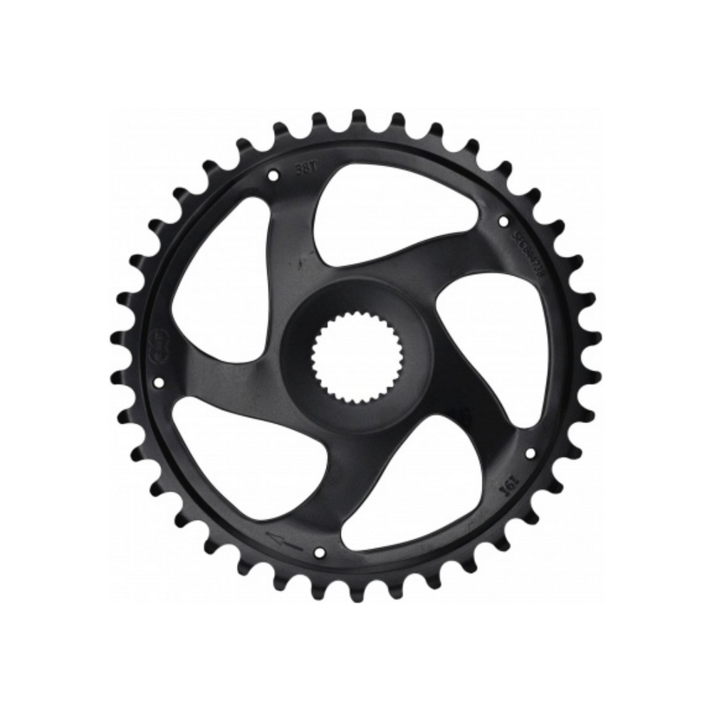 KMC Gear 38T Bosch Gen 4 Black