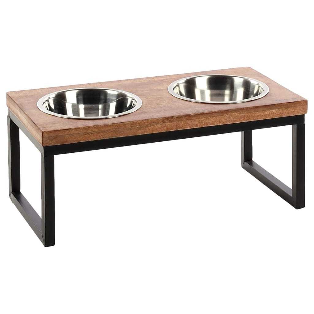 Flamingo Flamingo Voer Drénken Bin Set Tommy mat Standard 2x1600 ml