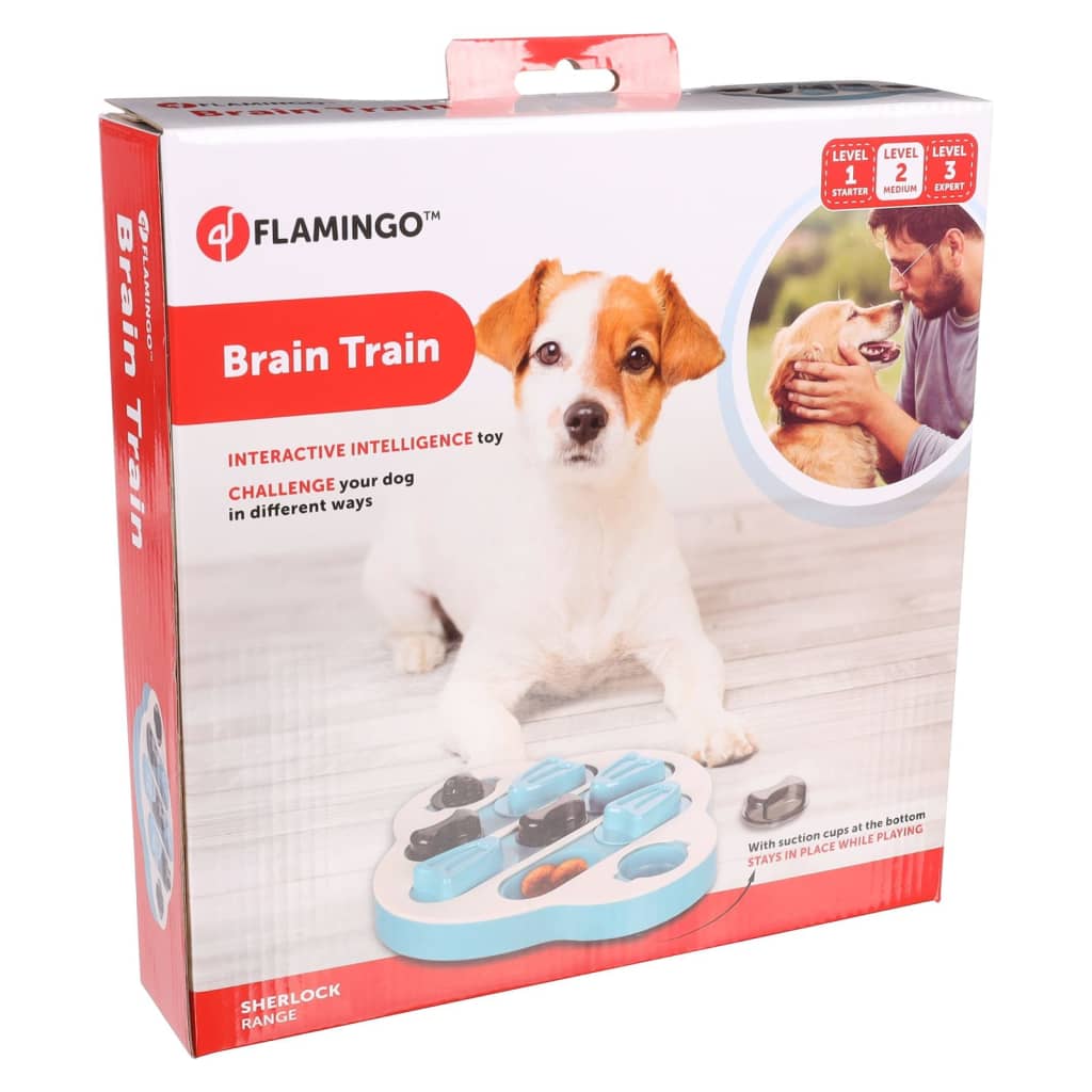Flamingo Flamingo Dog Toys Brain Cracker Sherlock Clyde 30.8x27x4.8 cm