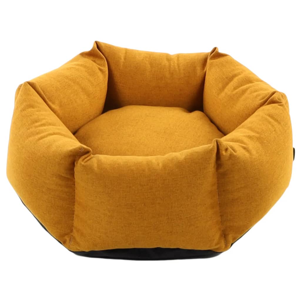 Cestino per cani fenicotteri fenicotteri con cerniera ziva ziva esagonale 60x20 cm ocra colorato