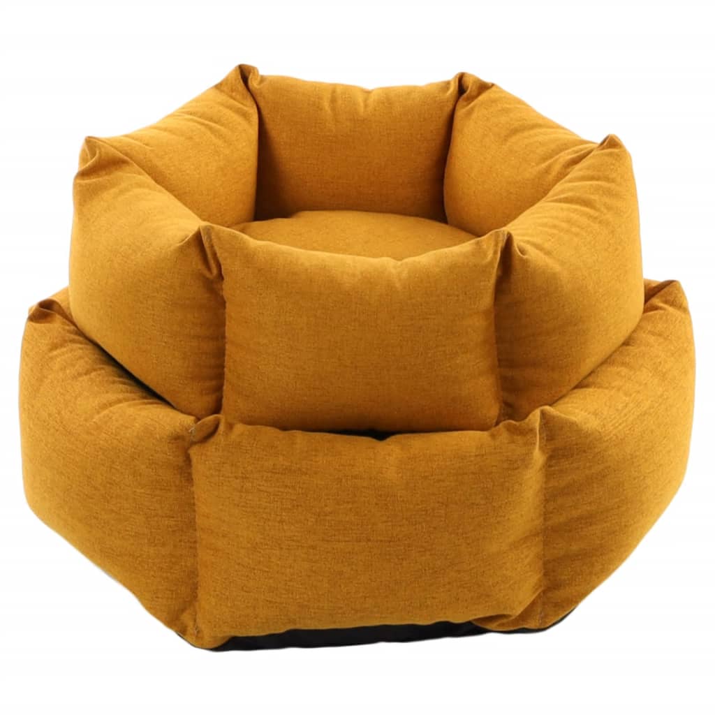 Cestino per cani fenicotteri fenicotteri con cerniera ziva ziva esagonale 60x20 cm ocra colorato