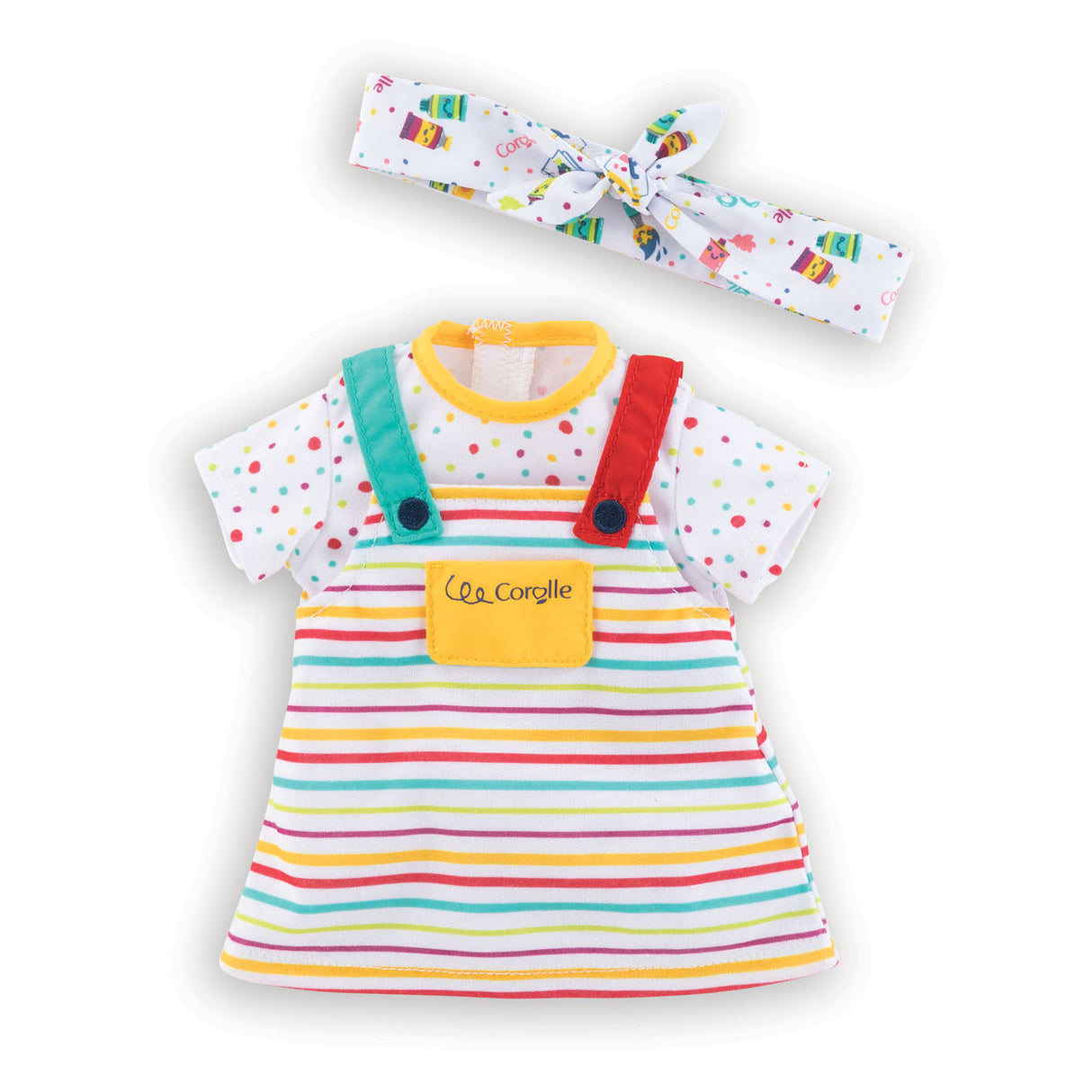 Corolelle ma doll Kleed a Kappband