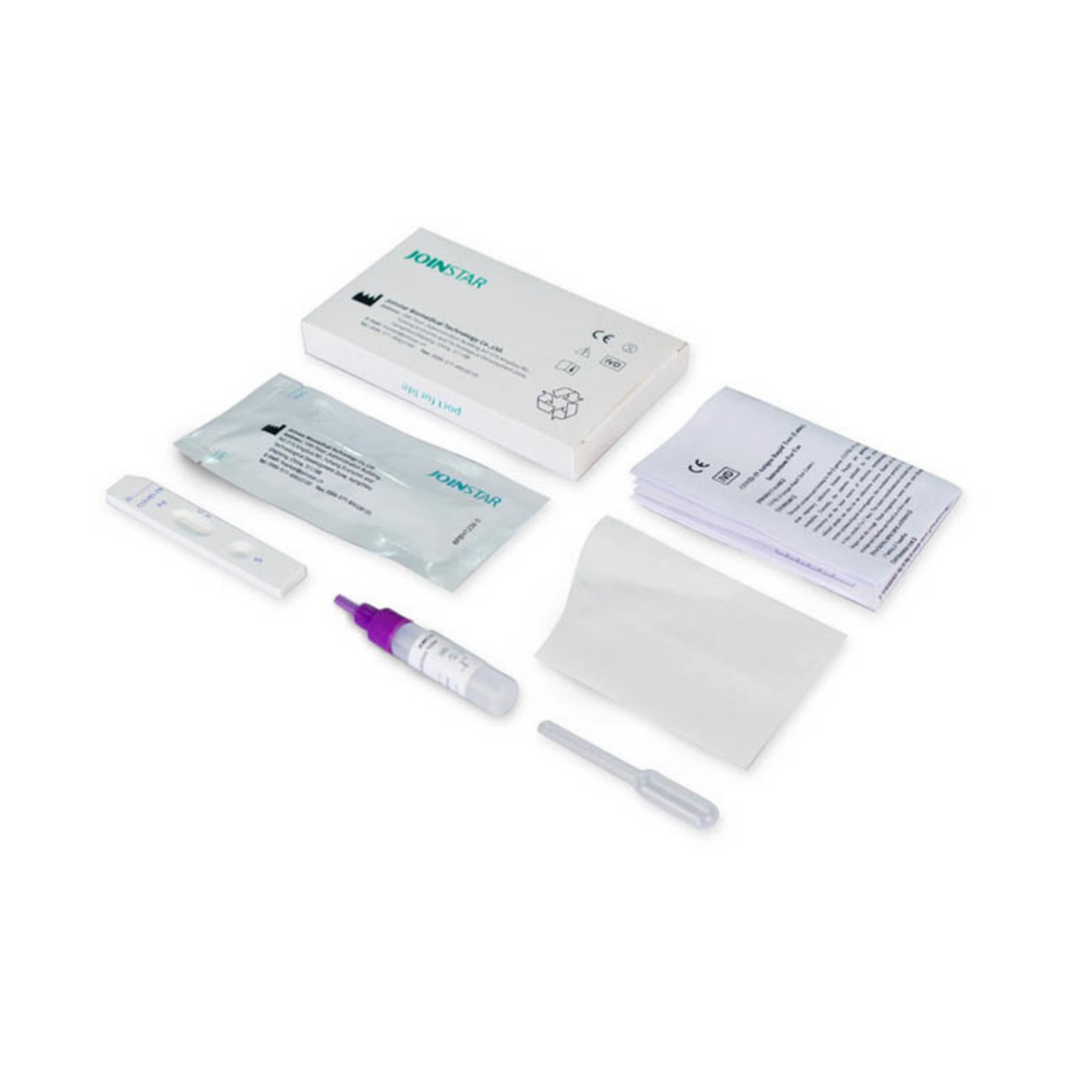 Corona Covid-19 (Spaut) kuerz Test.