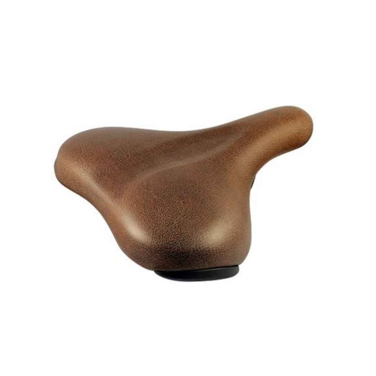 San Remo saddle Liège with bumper, ladies. Brown, without strap.