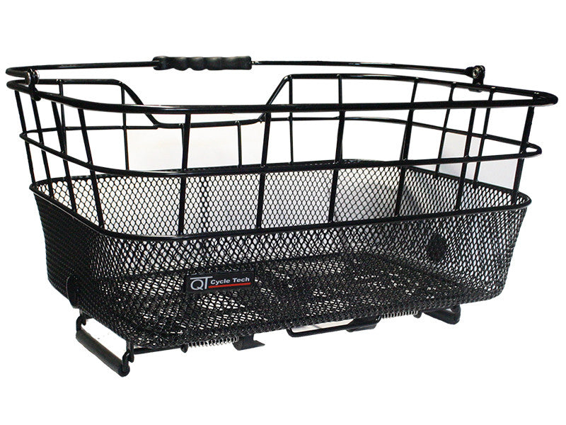 Qt Cycle Tech Basket Lucca Steel Bakre avtagbar med Handel