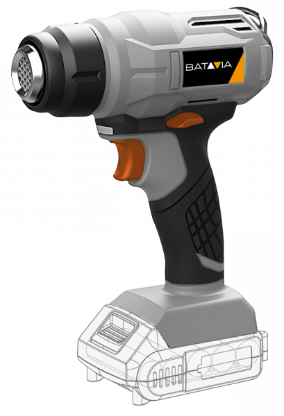 AC Battery Hot Air Gun (MaxxPack 18V).