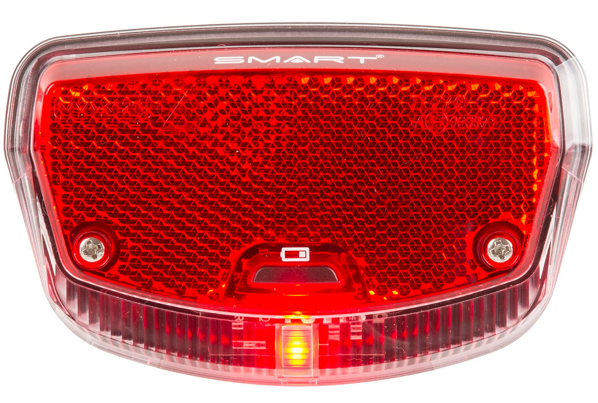 Smart LED baklys 80 mm batteri på kort på kart