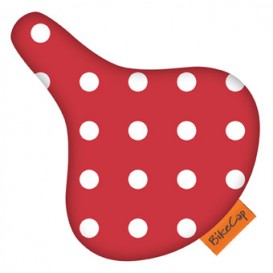 Bikecap Saddle Pad Red Dot