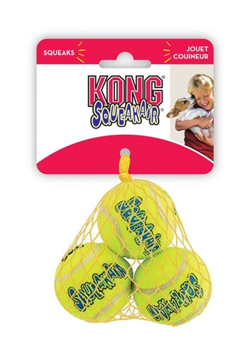 Kong Squeakair tennis ball yellow with squeaker