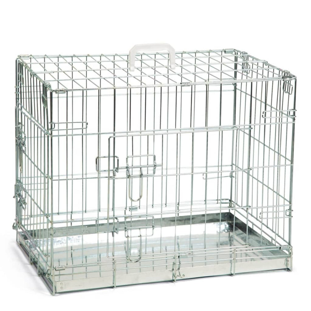 Beeztees Beeztees Hondenbench 62x44x49 cm Silberfarbe