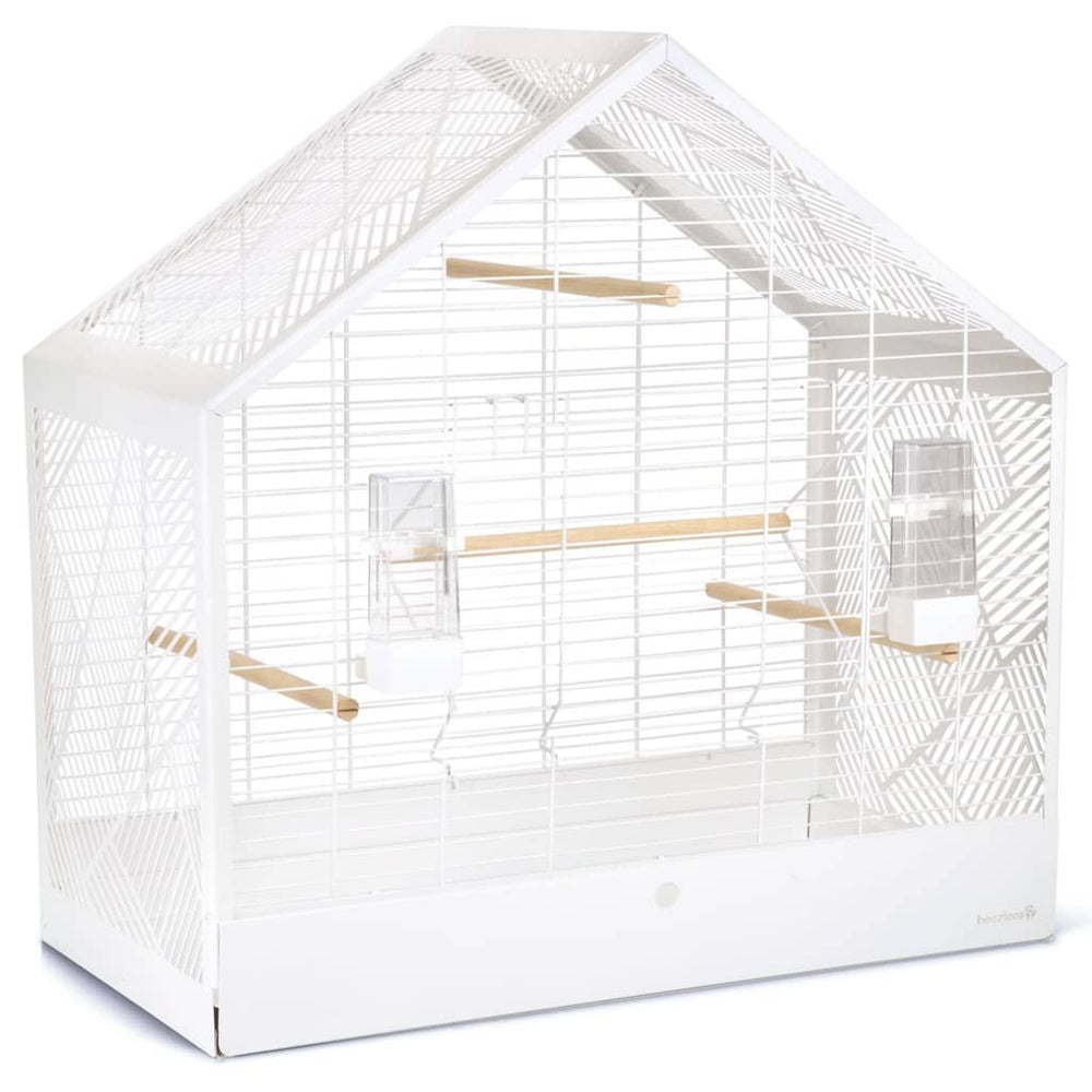 Beeztees Beeztees Bird Cage Yara 71x35x70 cm de metal blanco