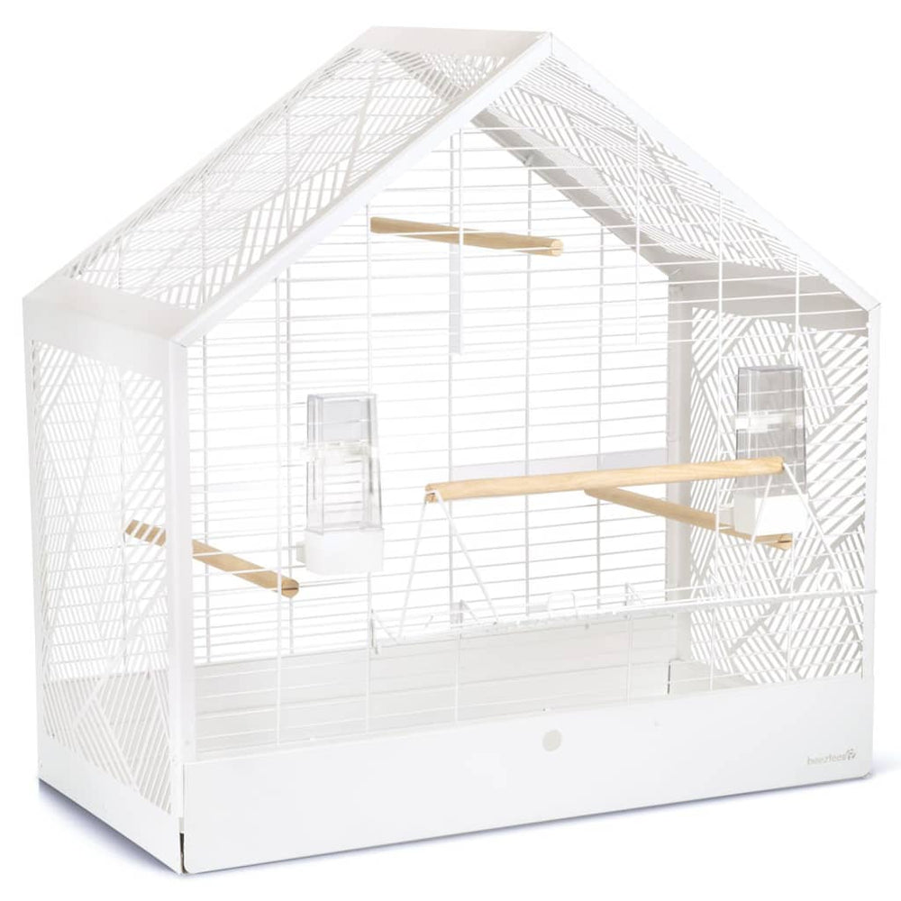 Beeztees Beeztees Bird Cage Yara 71x35x70 cm de metal blanco