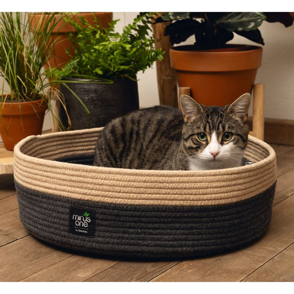 Beeztees Beeztees Katzenkorb minus ein Xana 45x14 cm grau und braun