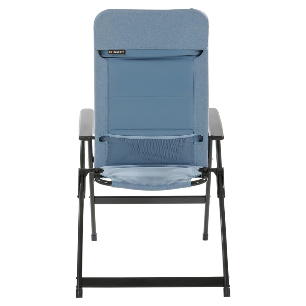 Travellife Travellife Camping chair adjustable Lago Comfort L wavy blue