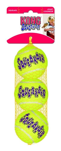 Kong Squeakair tennis ball yellow with squeaker